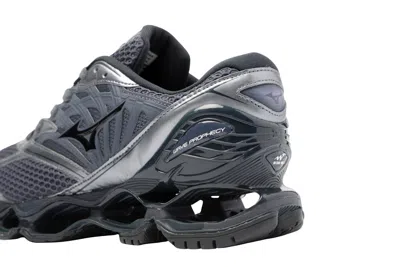 Mizuno Polyester Sneakers In Gray