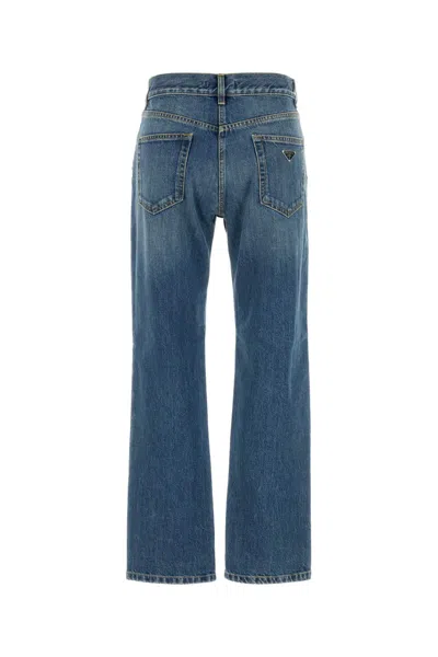 Prada Denim Jeans In Blue