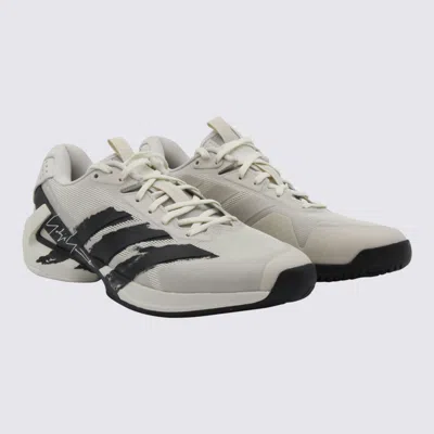 Y-3 Adizero Ubersonic Mesh Low-top Sneakers In Neutral