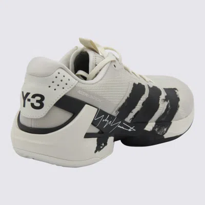 Y-3 Adizero Ubersonic Mesh Low-top Sneakers In Neutral