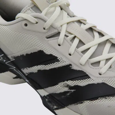 Y-3 Adizero Ubersonic Mesh Low-top Sneakers In Neutral