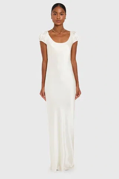 Amanda Uprichard Senna Maxi In White