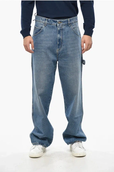 1989 Studio Straight Leg Oversized Jeans 25cm In Blue