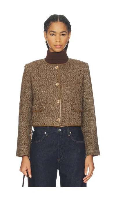 Astr Chiara Å¤¹å…‹ Â€“ Æ··æ£•è‰². Å°ºç � M (also Â€“ Xs, S, L, Xl). In Brown