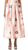 ROCHAS Floral Skirt
