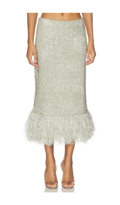 Simonmiller Brink Tinsel Skirt Â€“ É“¶è‰². Å°ºç � L (also Â€“ Xs, S, M). In Neutral