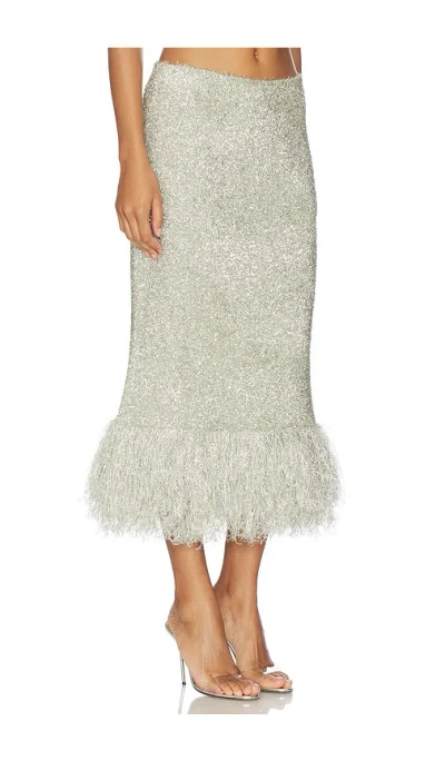 Simonmiller Brink Tinsel Skirt Â€“ É“¶è‰². Å°ºç � L (also Â€“ Xs, S, M). In Neutral