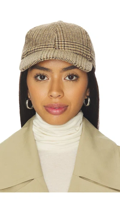 Rag & Bone Harlow Æ£'ç�ƒå¸½ Â€“ Camel Heritage Plaid. Å°ºç � All. In Brown