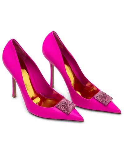 Valentino Pyramid Stud-embellishment Pumps In Pink