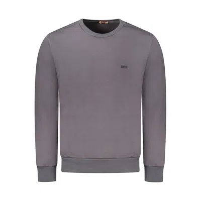 Rifle Gray Cotton Men Sweater In Gray