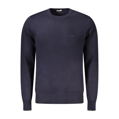 Rifle Blue Viscose Men Sweater In Blue