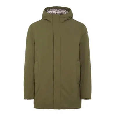 Suns Green Polyester Jackets & Coat In Green