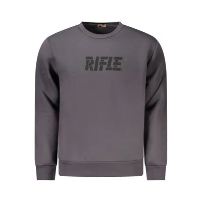 Rifle Gray Cotton Men Sweater In Gray