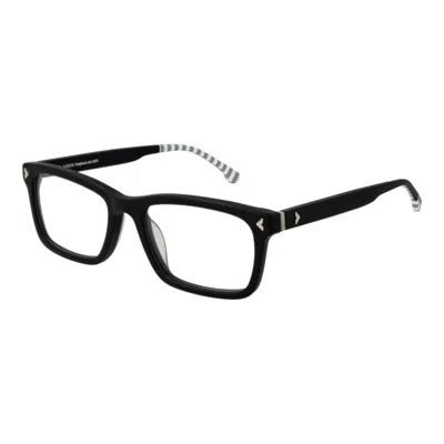 Lozza Black Men Glasses Frame In Black