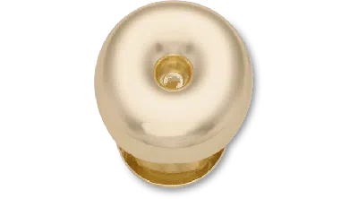 Jibbitz Gold Bubble Letter O In White