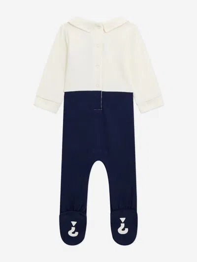 Guess Baby Boys Brushed Interlock Coverall In Multi