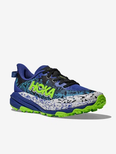 Hoka Kids Speedgoat 6 Trainers In Blue