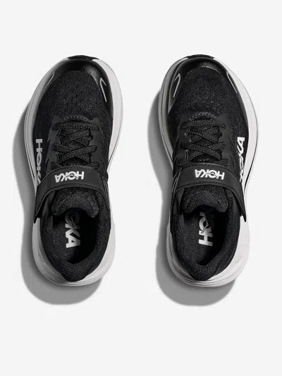 Hoka Kids Clifton 10 Trainers In Black