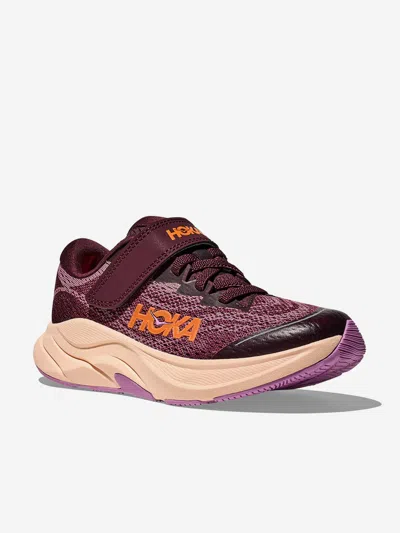 Hoka Kids Rincon 4 Trainers In Purple