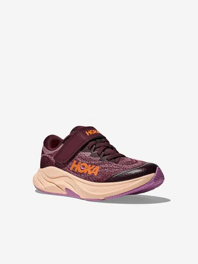 Hoka Kids Rincon 4 Trainers In Purple
