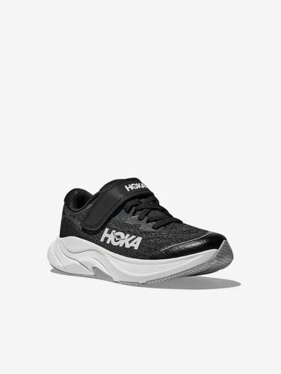 Hoka Kids Rincon 4 Trainers In Black