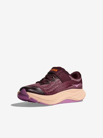 Hoka Kids Rincon 4 Trainers In Purple