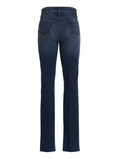 L'agence Logo Jeans In Blue