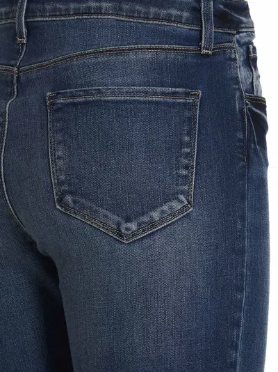 L'agence Logo Jeans In Blue