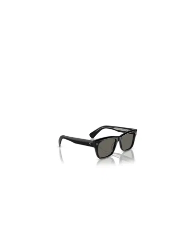 Oliver Peoples Logo Sunglasses In Black
