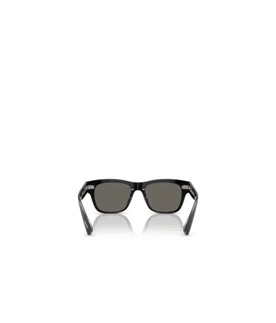 Oliver Peoples Logo Sunglasses In Black