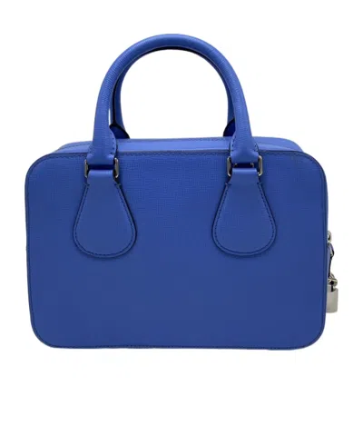 Bally Zipper Shoulder Bag In Blue