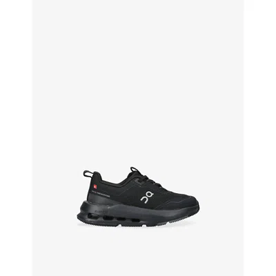 On Cloudnova Kids Trainers In Black