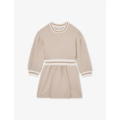Reiss Neutral Giovanna Dress In Neutral