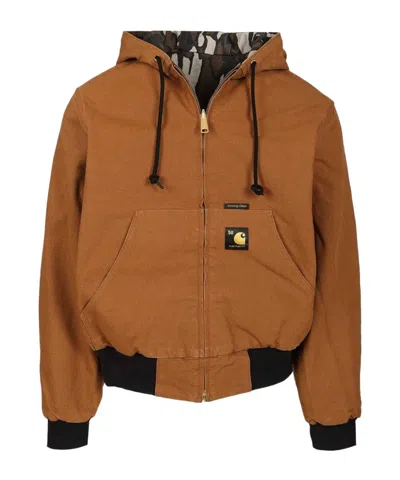 Carhartt 50 Years Anniversary Og Active Jacket Canvas Jackets Beige In Brown