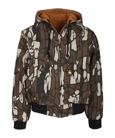 Carhartt 50 Years Anniversary Og Active Jacket Canvas Jackets Beige In Brown