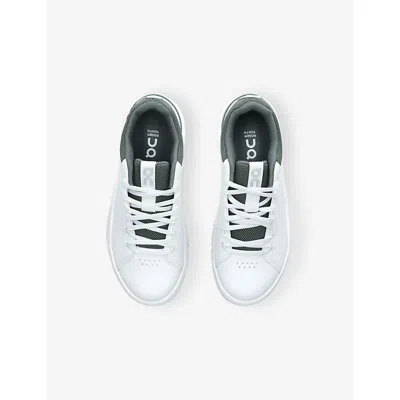On White/oth Kids' The Roger Faux-leather Trainers Eur 39 /5.5 Uk In White