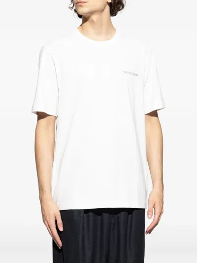 Samsoe & Samsoe Graphic-print T-shirt In White