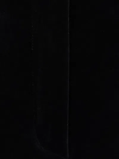 Max Mara Tailored Trousers With Flared Leg And Front Crease In Black