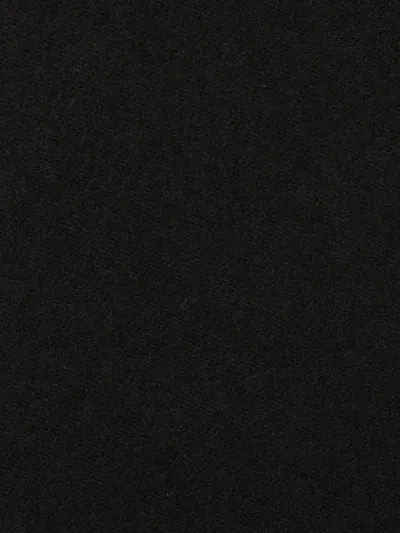 Faliero Sarti Triangular Cashmere Scarf In Black