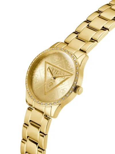 Guess Usa Crystal Quartz 38mm In Gold