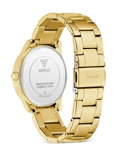 Guess Usa Crystal Quartz 38mm In Gold