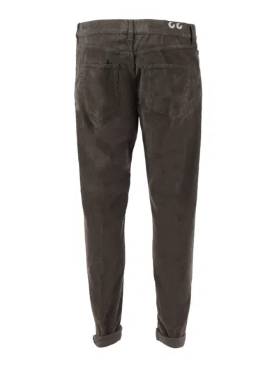 Dondup Corduroy Trousers In Green