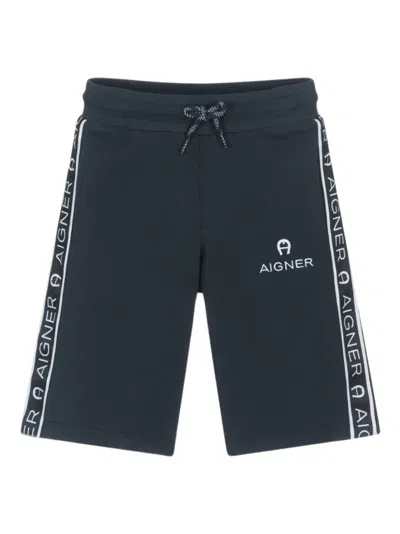Aigner Jersey Trousers In Black