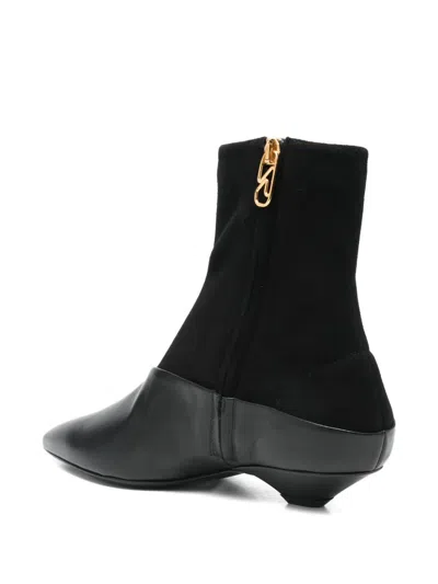Sergio Rossi 30mm Pointed-toe Boots In Black