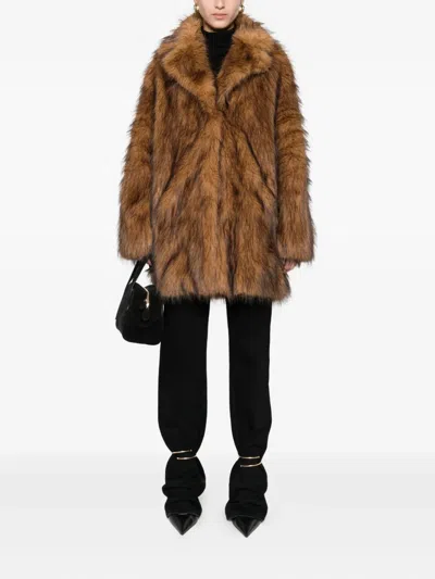 Stand Studio Furs Brown In Brown