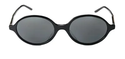Oliver Peoples Round Frame Sunglasses In Black