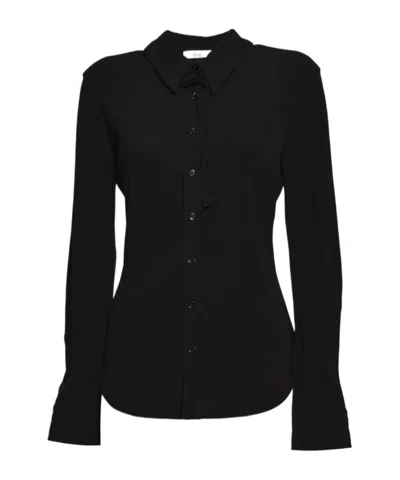 Lemaire Soft Fitted Shirt In Black
