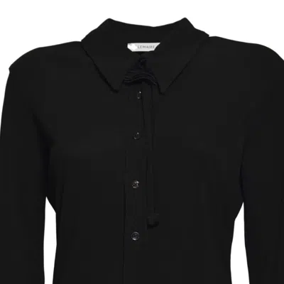 Lemaire Soft Fitted Shirt In Black