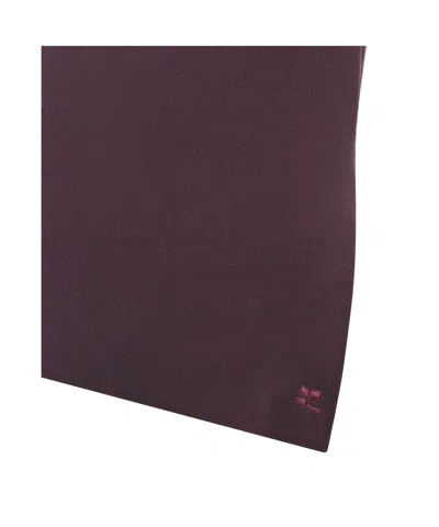 Courrèges Oblique Interlock Top In Purple