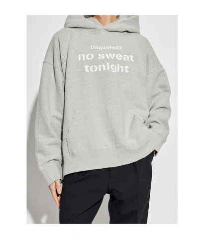 Dsquared2 Long Sleeve Sweatshirt In Gray